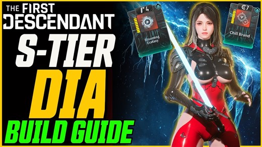 Dia is INSANE (100% Crit) // The First Descendant Dia Build Guide