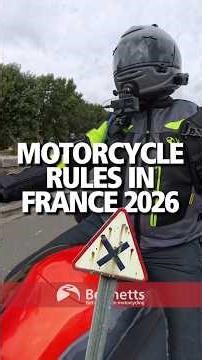 France motorcycle law in 2026: NEED TO KNOW