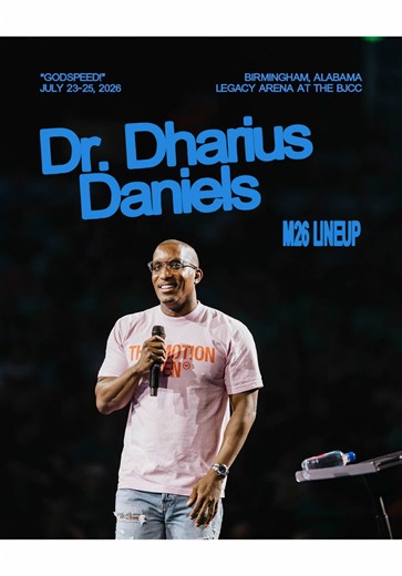 Dr. Dharius Daniels Joins MOTION M26 This Summer