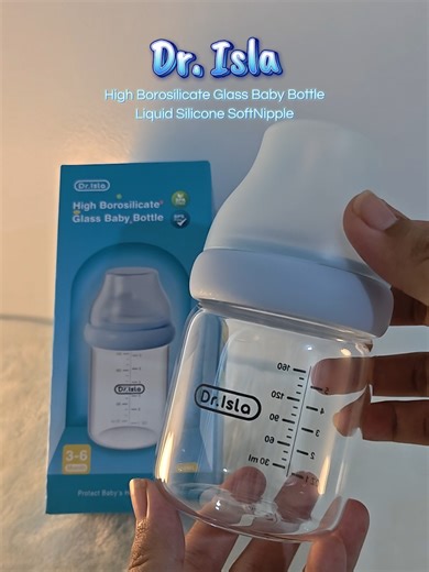 Rate: 100/10 ka sa akin @drisla.philippines ang ganda ng glass baby bottle na to | No Nipple confusion lalo na sa mga newborn babies & plan ro switch baby feeding bottles | trusted by moms #recommended #drisla #drislaglassfeedingbottle #babyessentials #creatorsearchinsights