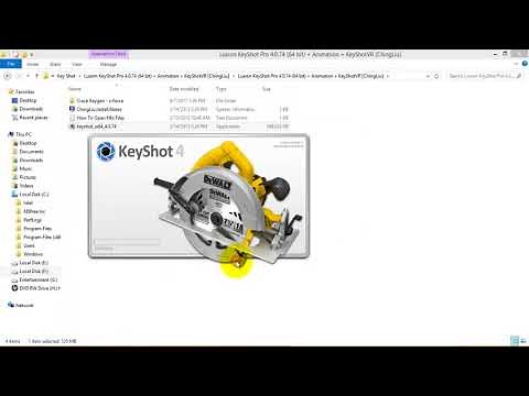 how to install keyshot