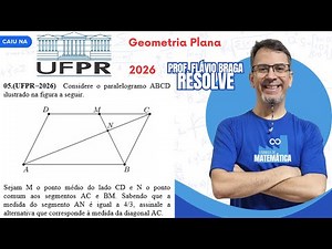 UFPR 2026 - Geometria Plana - Semelhança de Triângulos