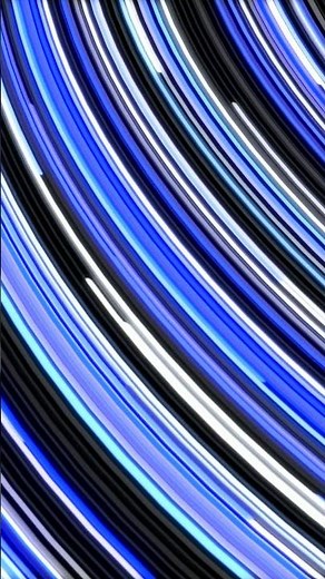 High Blue Neon Arc Loop 4K | Smooth Motion Background #LightDesign