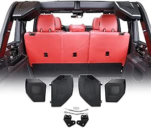 Amazon.com: IAG I-Line Rear Speaker Pods for Ford Bronco 2021+ 4 Door (Not Sport or Raptor), Compatible with 6.5" Speakers (3" max Depth) : IAG I-Line: Electronics