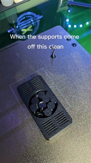 Clean supports.. B.E.A.UTIFUL! #bambulabp2s #vet #fyppppppppppppppppppppppp #3dprinttok #bambulab