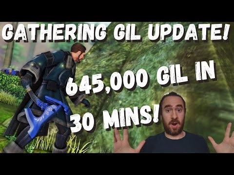FFXIV Gathering Update || If You're Not making Huge Gil then You are doing it Wrong!