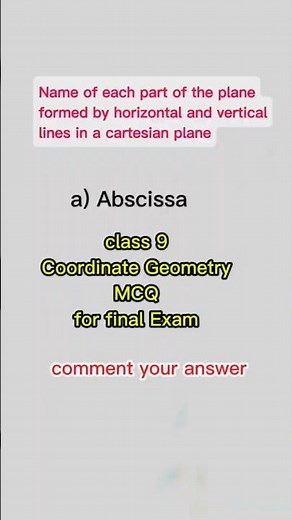Only TOPPERS Know This 😱 | Coordinate Geometry MCQ | Class 9 Maths CBSE 2025–26