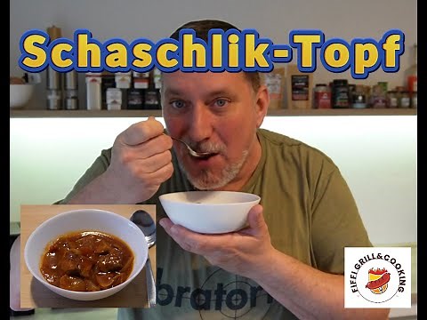 Schaschlik-Topf.... aus dem Backofen !!! Herrlich zartes Fleisch in einer köstlichen Sauce😍👍