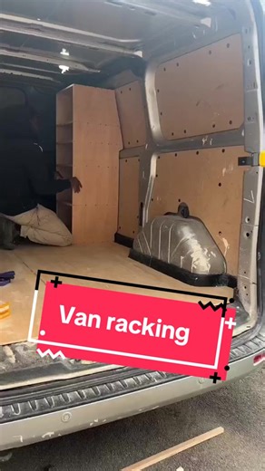 Full van racking build 🤩🤩 #carpentry #carpenter #fyp #vandecor