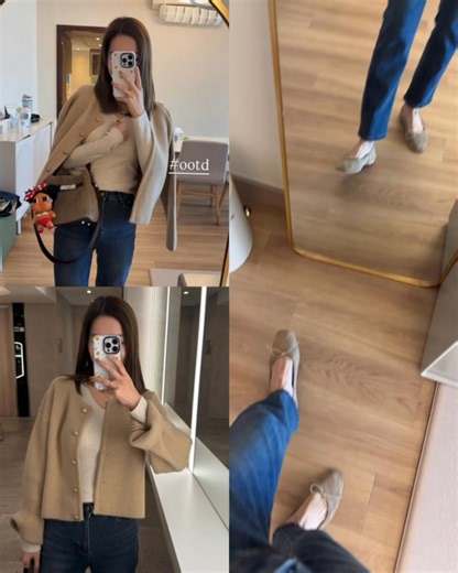 今日有陽光暖翻好多😍😍可以就咁襯件外套仔❤️ #ootd #SundayClose | Sheer