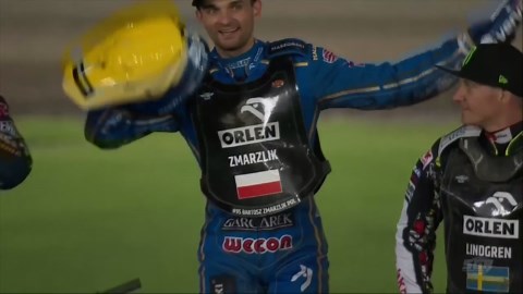 Speedway Grand Prix championship - Polish Motorcycle racer Bartosz Zmarzlik takes top position