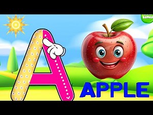 ABC Alphabet Tracing for Kids | Learn ABCD with Fun Letters and Sounds