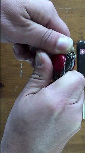How to replace scales on a Wenger or Victorinox Swiss Army Knife? #shorts #wenger #victorinox