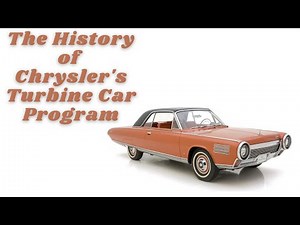 The History Of Chrysler's Turbine Car Program