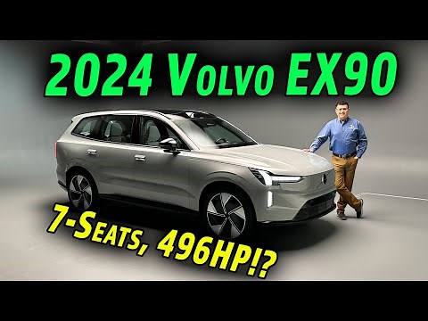 2024 Volvo EX90 Hands On First Look! (AKA sort of the XC90 EV?)