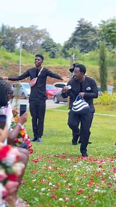 Here comes the flower boyz ❌ Flower Men ✅Celebrating Sylvia & Kenji’s Wedding Event planning & decor @eventful_occasions_ke Reels content @ksw_liveevents | Kenya Safari Wedding