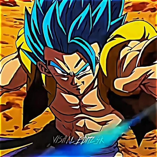 Broly fear from gogeta 💀