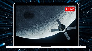 Watch Artemis 2 fly through space in real time with this telescope livestream tonight