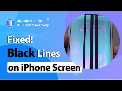 Fixed! Black Lines on iPhone Screen