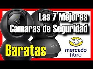 🔒🔥 Las 7 MEJORES Cámaras De Seguridad BUENAS y BARATAS de Mercado Libre [2026]✅ Vigilancia Exterior