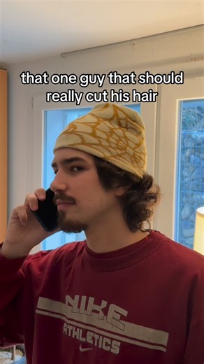 Logik on Instagram: "its not even that long like damn #fyp #hair #skit #viral #funny"