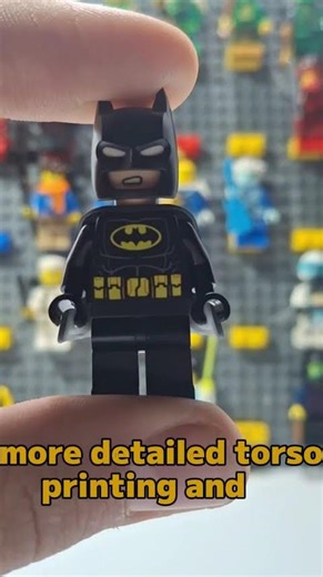 Old vs New LEGO Batman — Spot the Difference #lego #batman #legobatman #legoshorts