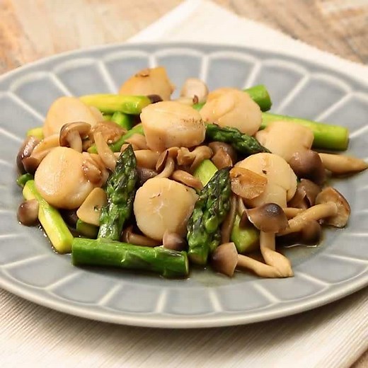 香りがたまらない！ ホタテのにんにくバター醤油炒めのレシピ動画・作り方 | デリッシュキッチン