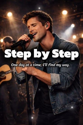 Step by Step: (Official Lyric Video) | Inspirational English Pop.