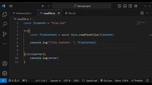 How to Install and Setup Deno.js in Visual Studio Code and Running Program Full Tutorial