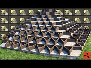 Raiding a MASSIVE ARMORED CLAN BASE that's LOADED! | Rust