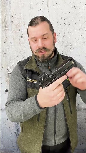 New special model from Glock: GLOCK 19 GEN 5 A-CUT COMBO including Aimpoint COA reflex sight