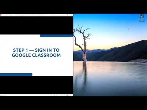 VIRTUAL GOOGLE CLASSROOM AND GOOGLE MEET WALKTHROUGH SIMULATION FOR STUDENTS & PARENTS