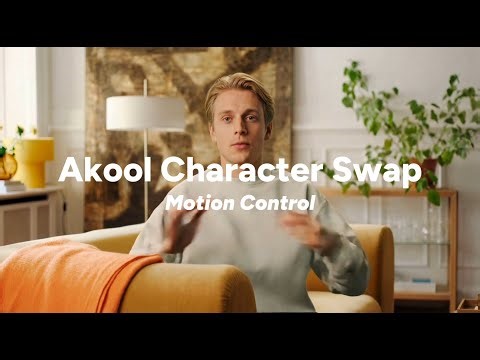 Akool Character Swap now supports Motion Control.