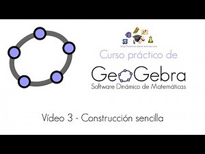 Curso Geogebra - 03 Construcción simple