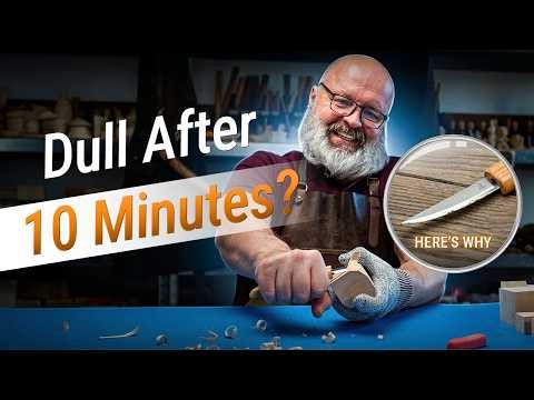 Why Your Carving Knife Feels Dull After 10 Minutes (And How to Fix It)