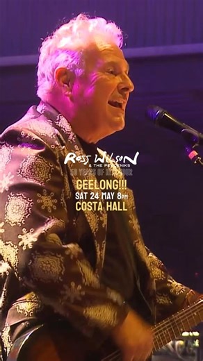 GEELONG!!! * Sat 24 May * BOOK NOW!!! In 2025 Ross Wilson is hitting the road with his all-star band The Peaceniks to celebrate over “50 Years of Hits” including all the Daddy Cool and Mondo Rock favourites you’d expect along with the latest offering from an almost 6-decade career, tracks from his latest EP on Bloodlines Records and everything in-between. Don't miss this incredible show - tickets are on sale now! | Ross Wilson