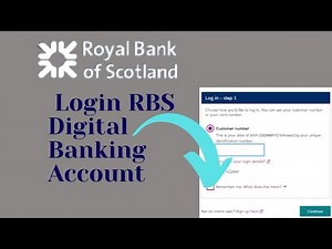 How to Login RBS Digital Banking Account? RBS Online Banking Sign In