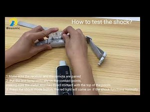 How to test the shock P-650