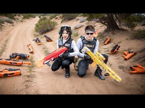 SEAL X Nerf War : SEAL X Hero Nerf Guns Fights Underwater To Save His Team!