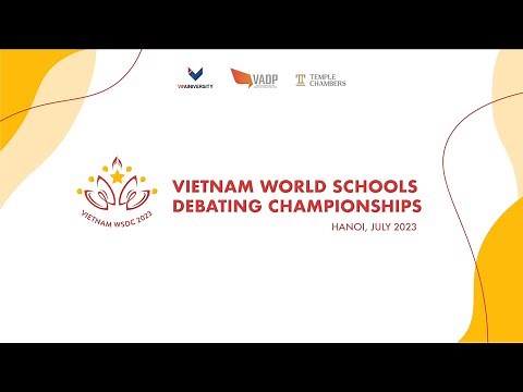 Vietnam WSDC 2023 Grand Final - USA vs Canada