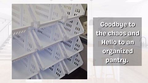 Skywin TidyFriend Small Stackable Storage Bins for Toy Organizer and Storage 4 Pack, Toy Storage Organizer for Kids Room and Home Organization (White)