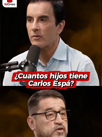 Hijo de Carlos Espá, 21, estudia Ingeniería Industrial