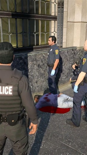 Downtown bank robbery #lspdfr #gta5clips #mods #fivem #lspdfrroleplay