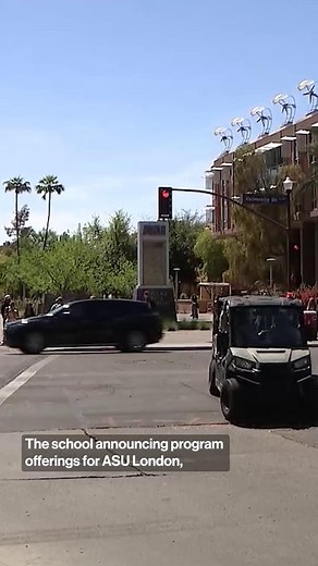 A new opportunity to learn and explore 🙌 ASU London opens a new path for Sun Devils to study in two different countries while earning two degrees in just four years. This global experience offers new perspectives, new connections and new opportunities! Watch the full story on YouTube: https://ow.ly/Wppe50XLLPH | Arizona State University