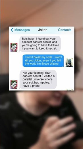Joker finds Batmans secret ! 😂