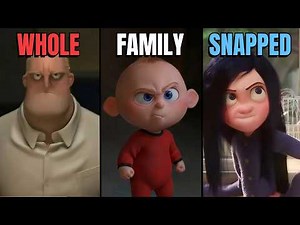 The Incredibles Family CRASH OUT