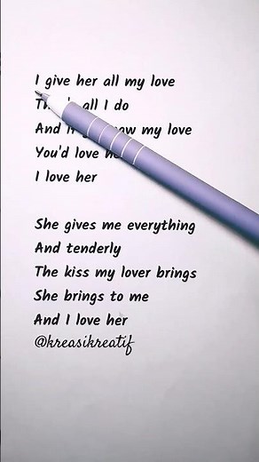 The Beatles – And I Love Her: A Simple Love Song with Timeless English