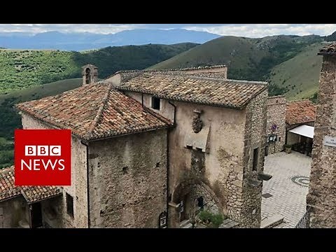 Reviving Italy's ghost towns with an unusual hotel - BBC News