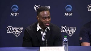 278K views · 1.1K reactions | “I’ve been fortunate to play with two great quarterbacks... Now, being able to play with a guy like Jared Goff, I’m extremely excited for the opportunity.” Brandin Cooks introduced as the newest member of the Los Angeles Rams! | NFL | Facebook