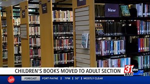 Huntsville-Madison County Public Library moves books out of children's section